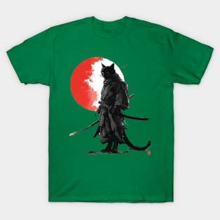 samurai cat T-Shirt